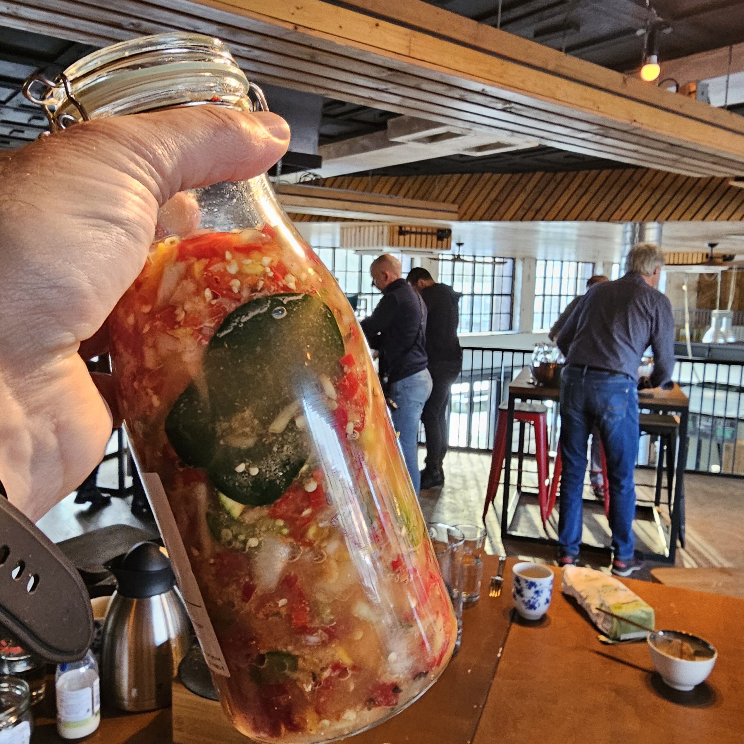 Fermentatie workshop het saus maken